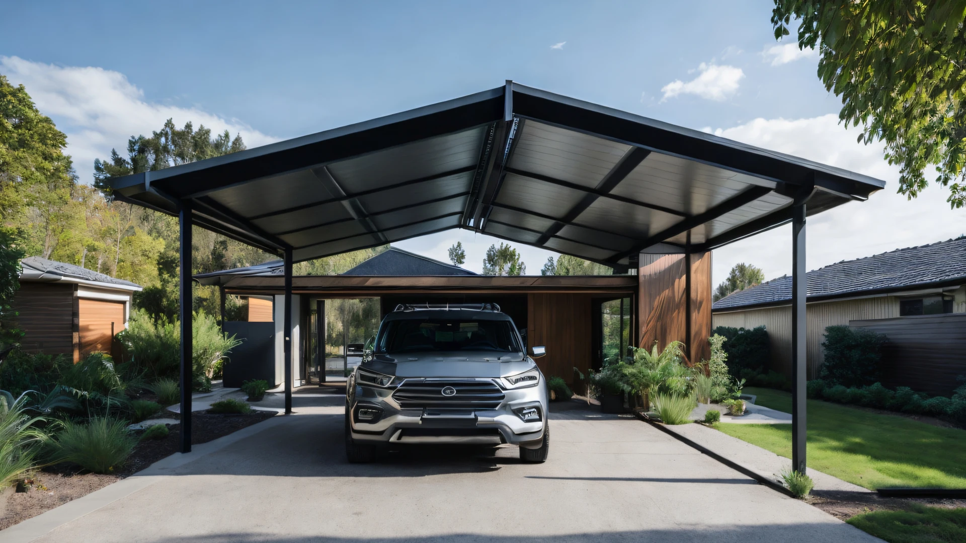 KGK-TECH_Carport_KGK-TECH nowoczesne budownictwo stalowe (2)